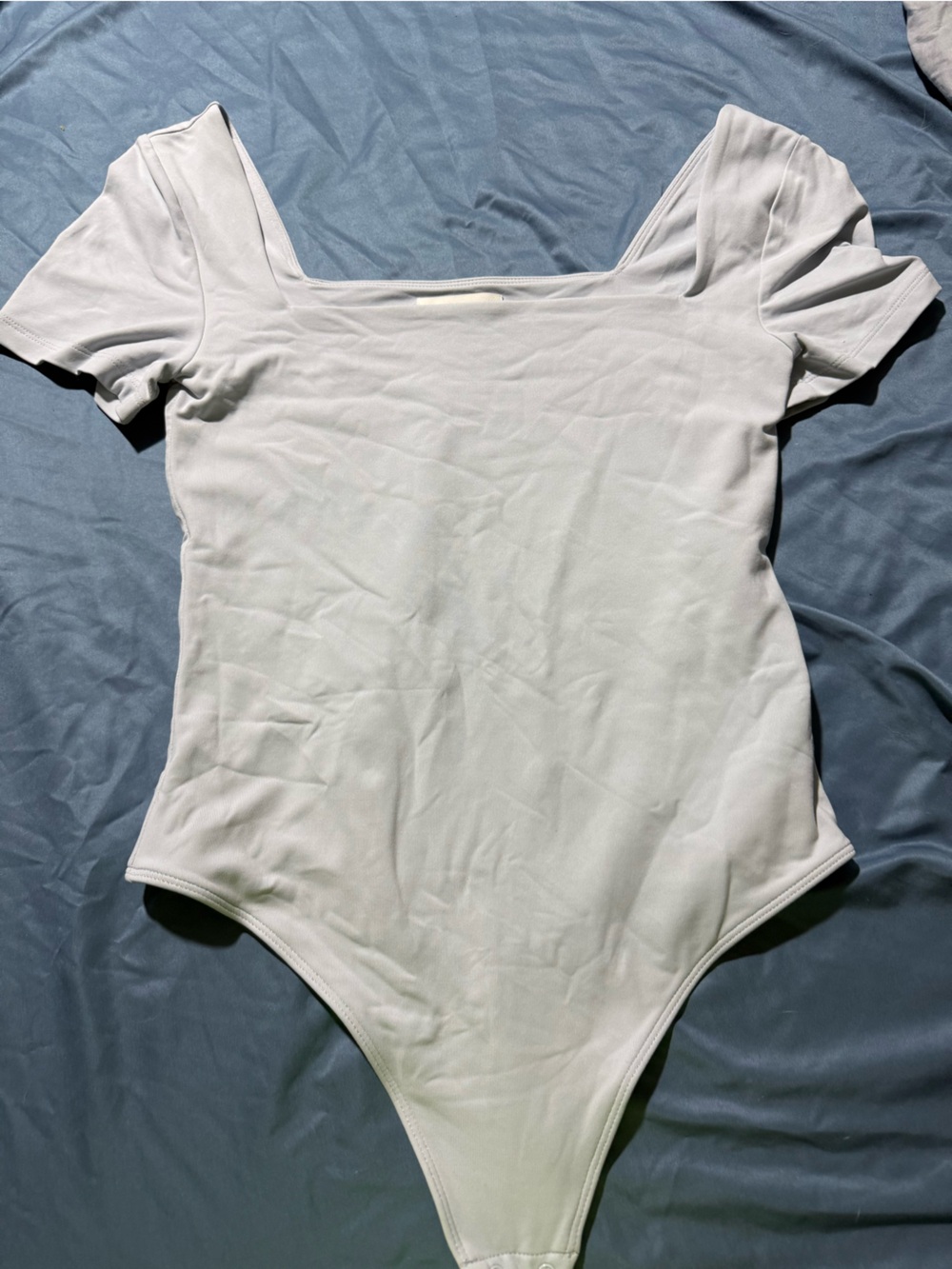Aritzia Babaton Light Blue Bodysuit